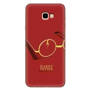 Чехлы с Гарри Поттером для Samsung Galaxy J4+, J4 Plus, J415 (AlphaPrint) (очки Гарри)