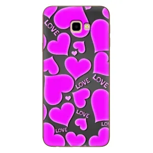 Чехлы для любимой на Самсунг J4+, J4 Плюс (VPrint) (Pink hearts)