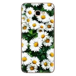 Чохол з картинкою (Стильні) Самсунг J4+, J4 Плюс - (AlphaPrint) (Ромашки)