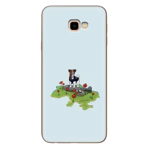 Чохли з картинкою собаки Патрон для Samsung Galaxy J4+, J4 Plus, J415 (AlphaPrint) (Сапер Пес)