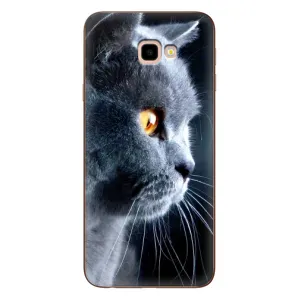 Чохли з Котиками для Samsung Galaxy J4+, J4 Plus, J415 (VPrint) (Сірий Кіт)