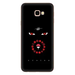Чехлы на тему: Итачи Учиха для Samsung Galaxy J4+, J4 Plus, J415 (AlphaPrint) (глаза Итачи)