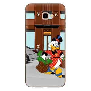 Чехлы для Samsung Galaxy J4+, J4 Plus, J415 - Скрудж МакДак Louis Vuitton (PREMIUMPrint) (Скрудж ЛВ)