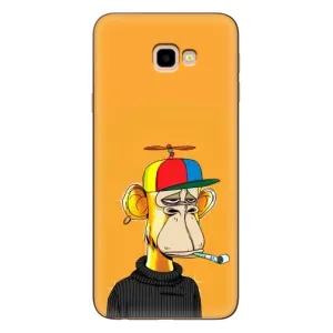 Чехлы с Обезьянами NFT для Samsung Galaxy J4+, J4 Plus, J415 (AlphaPrint) (Скучающая Обезьяна NFT)