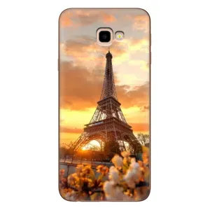 Чохол Ейфелева Вежа Samsung Galaxy J4+, J4 Plus, J415 - (AlphaPrint) (Сонячня вежа)
