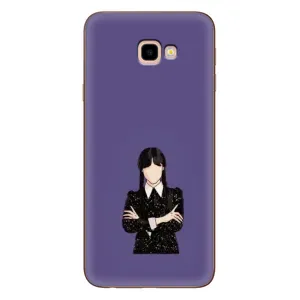 Чохли Венсдей на Samsung Galaxy J4+, J4 Plus, J415 Уенсдей (AlphaPrint) (Венздей у чорному)