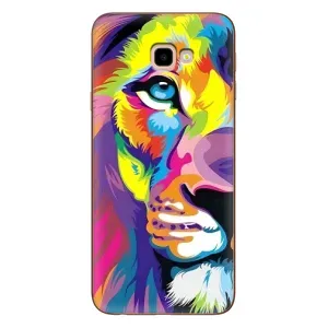 Чохол з картинкою ЛЕВ для Samsung Galaxy J4+, J4 Plus, J415 (VPrint) (Яскравий Лев)