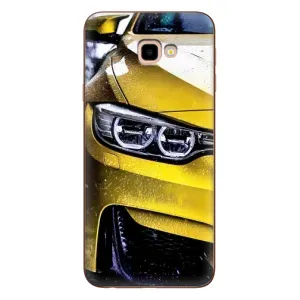 Чохли з Машинами на Самсунг J4+, J4 Плюс (VPrint) (Жовта машина)