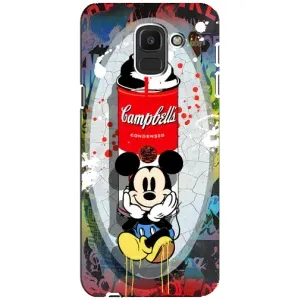 Чехол Disney Mouse Samsung Galaxy J6 2018, J600F (PREMIUMPrint) (Американский Маус)