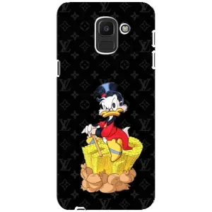Чехлы для Samsung Galaxy J6 2018, J600F - Скрудж МакДак Louis Vuitton (PREMIUMPrint) (Богатство Макдака)