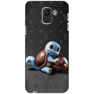 Брендновые Чехлы для Samsung Galaxy J6 2018, J600F - (PREMIUMPrint) (Черепашка)