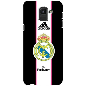 ФК Реал Мадрид чехлы для Samsung Galaxy J6 2018, J600F (AlphaPrint) (лого Real Madrid)
