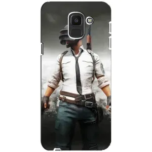 Чехол PUBG для Самсунг Дж6 2018 (AlphaPrint)