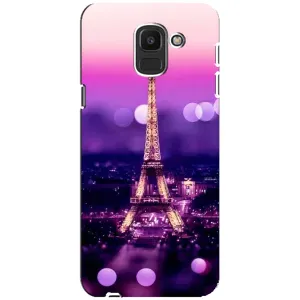 Чохол Ейфелева Вежа Samsung Galaxy J6 2018, J600F - (AlphaPrint) (Париж Башня)