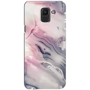 Чехол с принтом «Пурпурный Мрамор» для Samsung Galaxy J6 2018 (J600F)