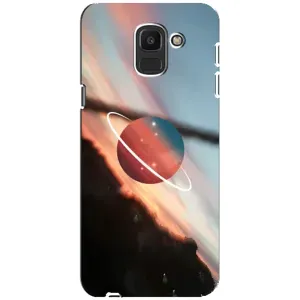 Космические Чехлы для Самсунг Дж6 2018 (VPrint) (Сатурн)