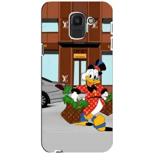 Чехлы для Samsung Galaxy J6 2018, J600F - Скрудж МакДак Louis Vuitton (PREMIUMPrint) (Скрудж ЛВ)