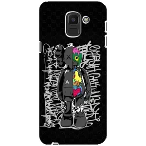 Чехлы для Samsung Galaxy J6 2018, J600F - Bearbrick Louis Vuitton (PREMIUMPrint) (Стиль Bearbrick)
