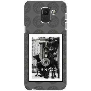 Чехлы VERSACE для Самсунг Дж6 2018 (PREMIUMPrint) (Версаче)