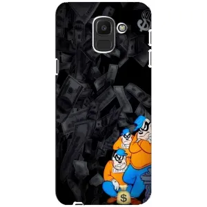 Чехлы с крутыми принтами для Samsung Galaxy J6 2018, J600F - (PREMIUMPrint) (Воры)