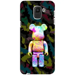 Чехлы для Samsung Galaxy J6 2018, J600F - Bearbrick Louis Vuitton (PREMIUMPrint) (Яркий Bearbrick)