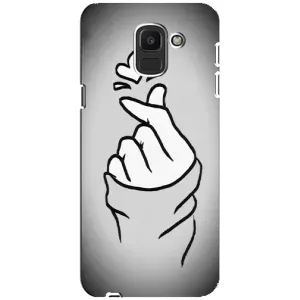 Чохол з принтом «Значок Love» для Samsung Galaxy J6 2018 (J600F)
