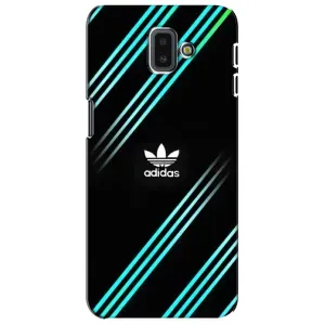 Чохли Адидас для Samsung Galaxy J6 Plus, J6 Plus, J610 (AlphaPrint) (Адідас з полосами)