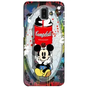 Чехол Disney Mouse Samsung Galaxy J6 Plus, J6 Plus, J610 (PREMIUMPrint) (Американский Маус)