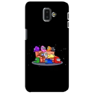 Чехол Амонг Ас для Samsung Galaxy J6 Plus, J6 Plus, J610 (AlphaPrint) (Амонг-ас)