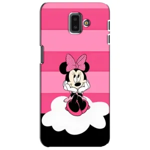 Эксклюзивный чехол для Samsung Galaxy J6 Plus, J6 Plus, J610 (AlphaPrint - Мультяшные) (Девочка Maus)
