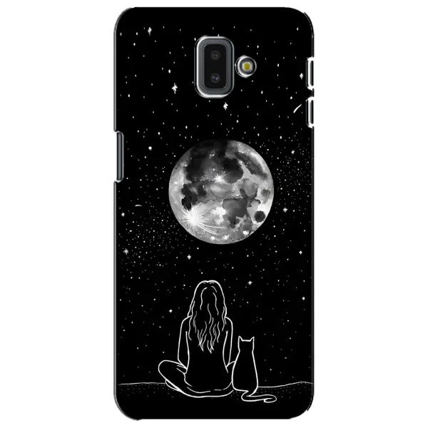 Чохол з принтом «Дівчина з котом» для Samsung Galaxy J6 Plus 2018 (J610) Чохол з принтом «Дівчина з котом» для Samsung Galaxy J6 Plus 2018 (J610)