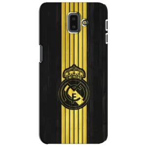 ФК Реал Мадрид чехлы для Samsung Galaxy J6 Plus, J6 Plus, J610 (AlphaPrint) (фон Реал Мадрид)