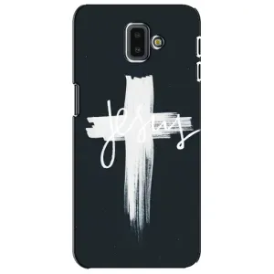 Чехол для Samsung Galaxy J6 Plus, J6 Plus, J610 (AlphaPrint) - (Христианские) (Иисус)