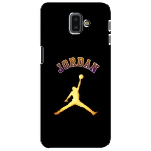 Чохли для Samsung Galaxy J6 Plus, J6 Plus, J610 - з картинкою JORDAN (AlphaPrint) (Jordan Gold)