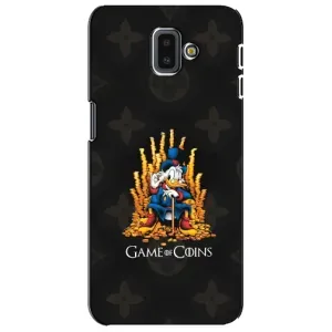 Чехлы для Samsung Galaxy J6 Plus, J6 Plus, J610 - Скрудж МакДак Louis Vuitton (PREMIUMPrint) (Король денег)