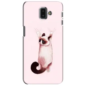 Чохол на Samsung J6 Плюс, J6 Плюс 2018 (J610) з Котиками (VPrint) (Котик падає)