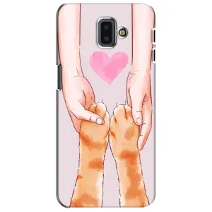 Чохол на Samsung J6 Плюс, J6 Плюс 2018 (J610) з Котиками (VPrint) (Любовь до котиків)