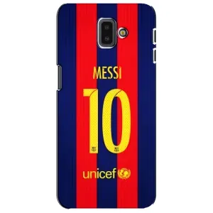 Чехлы Месси для Samsung Galaxy J6 Plus, J6 Plus, J610 (AlphaPrint) (Messi Barca 10)