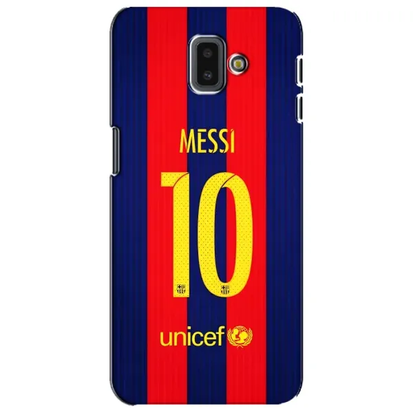 Чехол с принтом «Messi Barca 10» для Samsung Galaxy J6 Plus 2018 (J610)