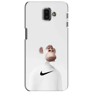 Чехлы с Обезьянами NFT для Samsung Galaxy J6 Plus, J6 Plus, J610 (AlphaPrint) (обезьяна NFT Nike)