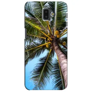 Силіконовий чохол з КАРТИНКАМИ літо для Samsung Galaxy J6 Plus, J6 Plus, J610 (AlphaPrint) (Пальма)