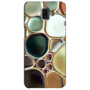 Мраморний чехол на Samsung Galaxy J6 Plus, J6 Plus, J610 (VPrint) (Радужний Мрамор)