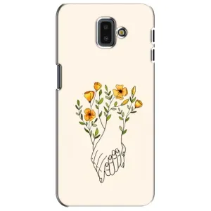 Чехлы для любимой на Самсунг J6 Плюс, J6+ 2018 (J610) (VPrint) (Руки любви)