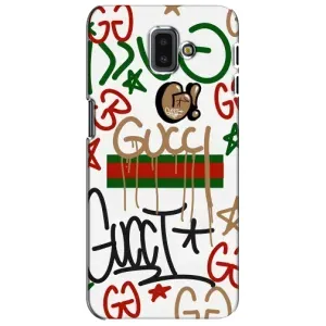 Бренднові Чохли для Samsung Galaxy J6 Plus, J6 Plus, J610 - (PREMIUMPrint) (Стиль GUUCI)