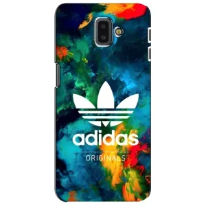 Чохли Адидас для Samsung Galaxy J6 Plus, J6 Plus, J610 (AlphaPrint) (Яскравий Адідас)