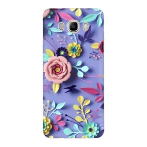 Чехлы с Цветами для Samsung Galaxy J7 2016 / J710 / J7108 (VPrint) (Цветочный дизайн)