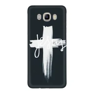 Чехол для Samsung Galaxy J7 2016 / J710 / J7108 (AlphaPrint) - (Христианские) (Иисус)