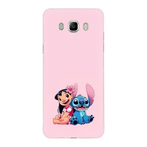 Чехол с принтом Стич на Samsung Galaxy J7 2016 (J710, J7108) (Лило и Стич)