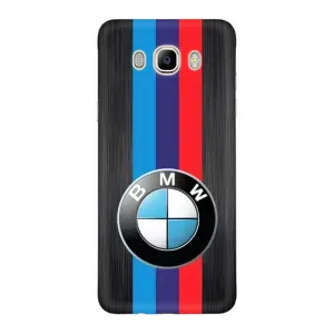 Чехол для Самсунг ДЖ 7 2016, ДЖ 710, ДЖ 7108 - с принтом БМВ (AlphaPrint) (Лого BMW)