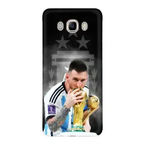 Чехлы для Samsung Galaxy J7 2016 / J710 / J7108 (Leo чемпион) (AlphaPrint) (Месси Чемпион)